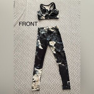 Black and White workout set